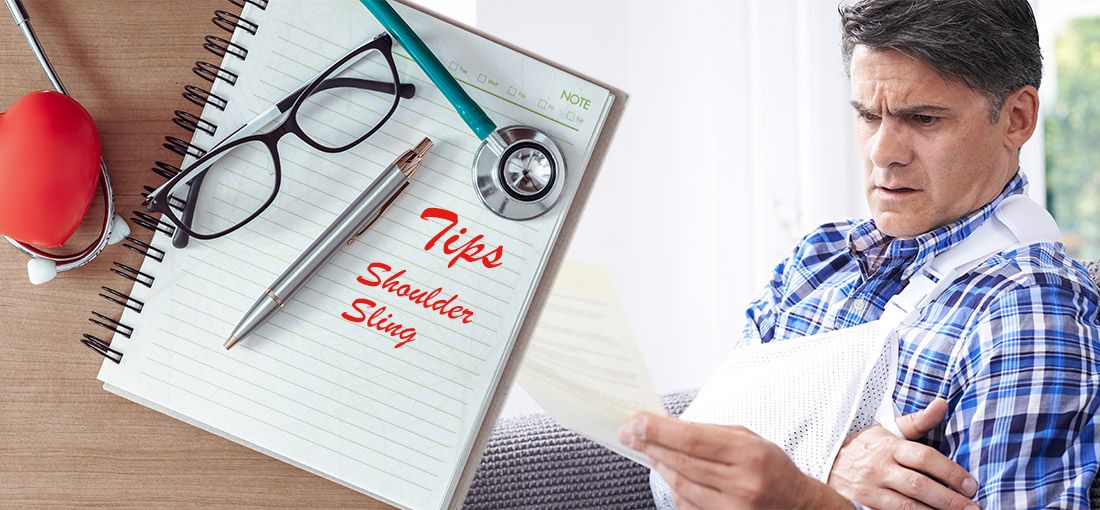 Tips for Coping with a Shoulder Sling
