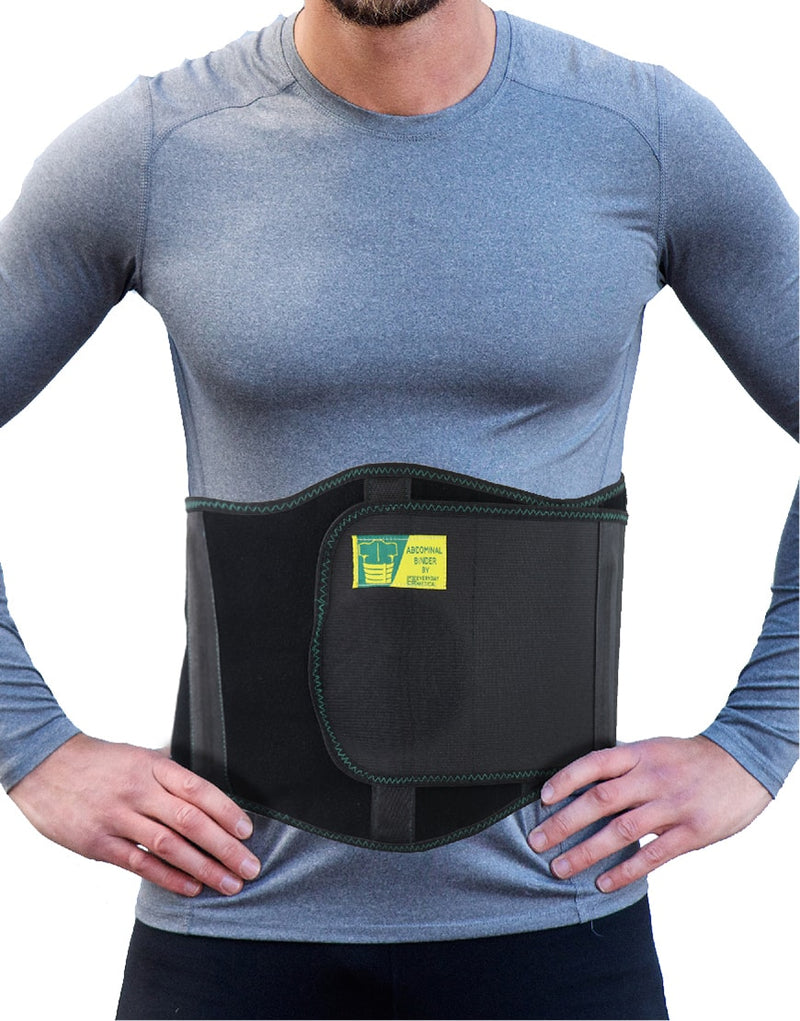 Umbilical Hernia Belt for Men & Women, Abdominal Support Binder Compress Pad