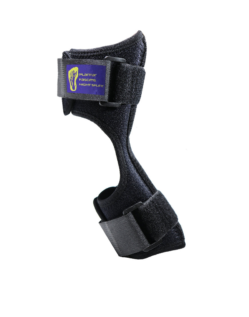 Plantar Fasciitis Night Splint - Rigid - Black-Everyday Medical