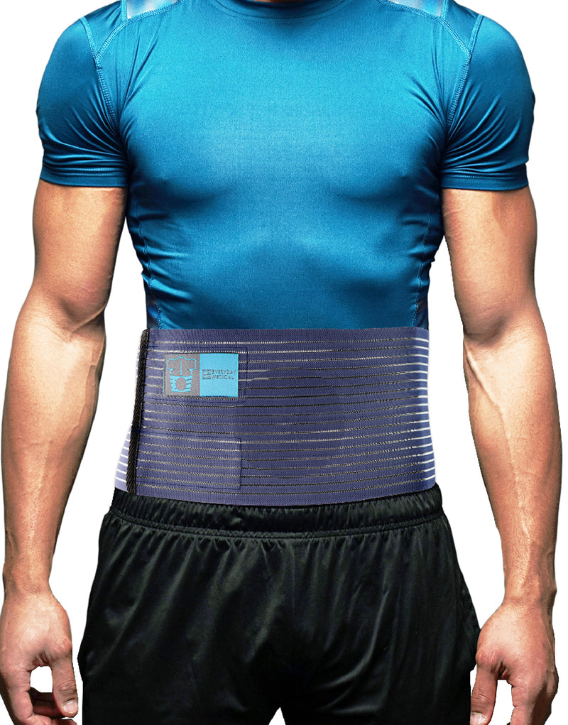 Ergonomic Umbilical Hernia Belt – Abdominal Binder for Hernia Support –  Umbilical Navel Hernia Strap with Compression Pad – Ventral Hernia Support  for