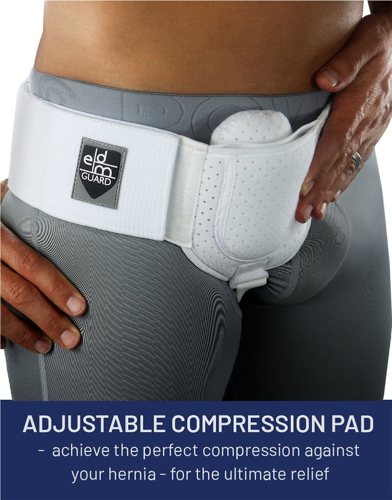 Groin Hernia Support Compression Pads Pain Relief Truss Brace