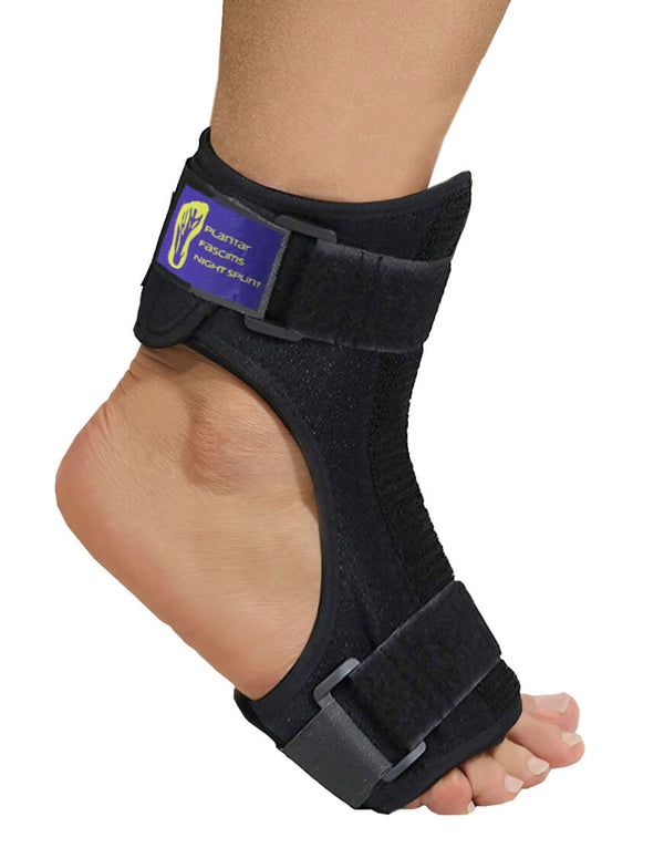 Plantar Fasciitis Night Splint - Rigid - Black-Everyday Medical